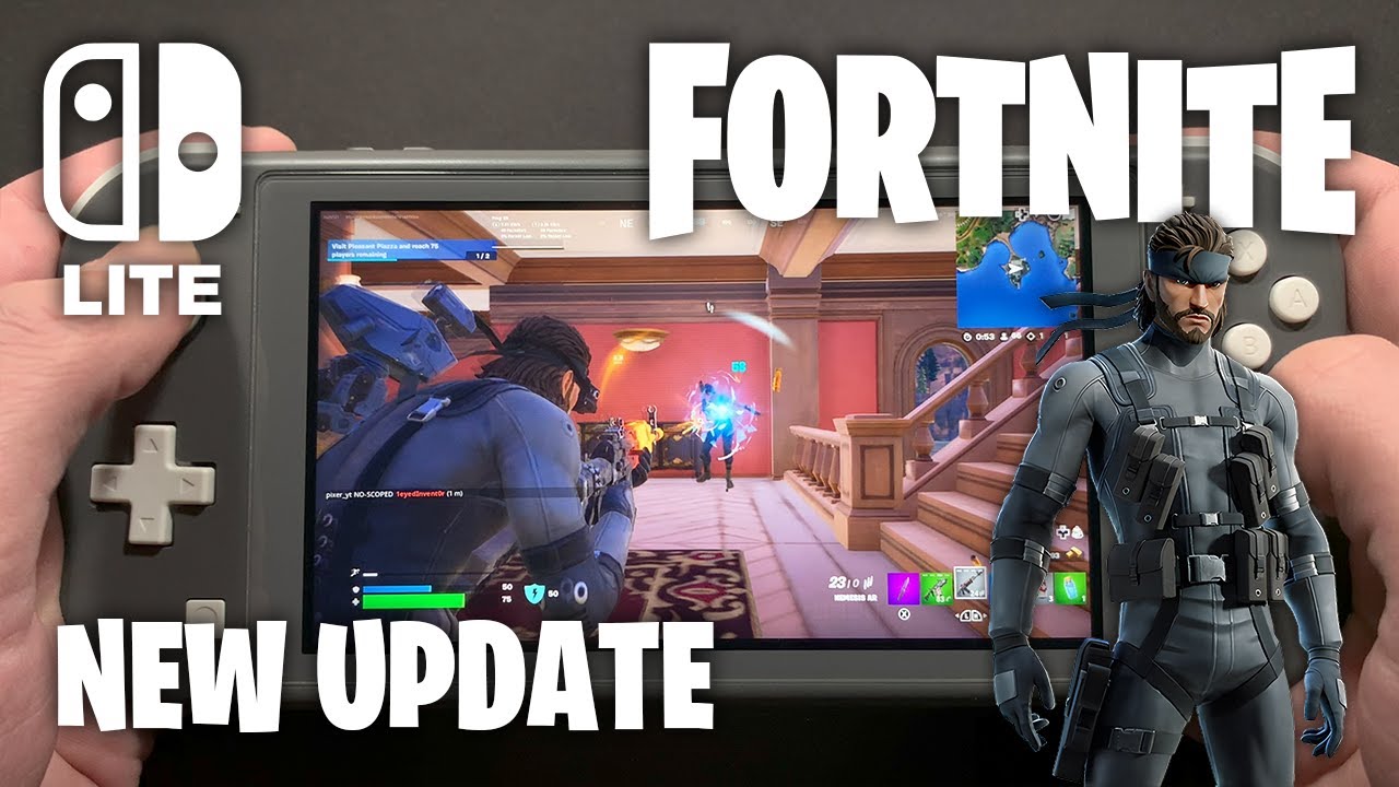 Fortnite on Nintendo Switch Lite #639