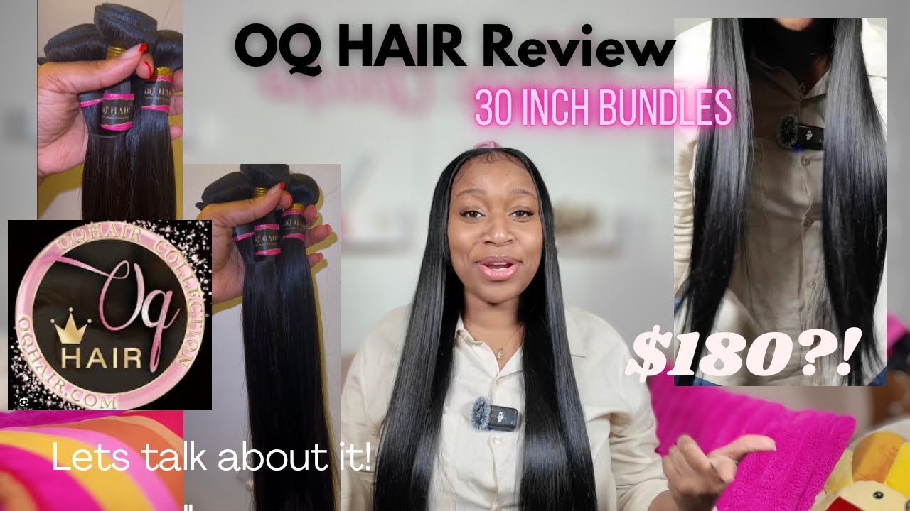 Обзор OQ Hair Bundles! 28/28/30/30 ✨