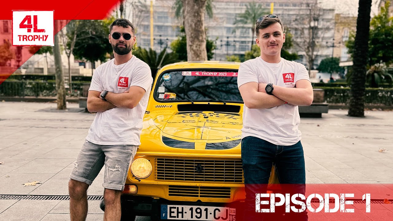 Mon aventure au 4L TROPHY 2023 🏆 - Épisode 1/5 !