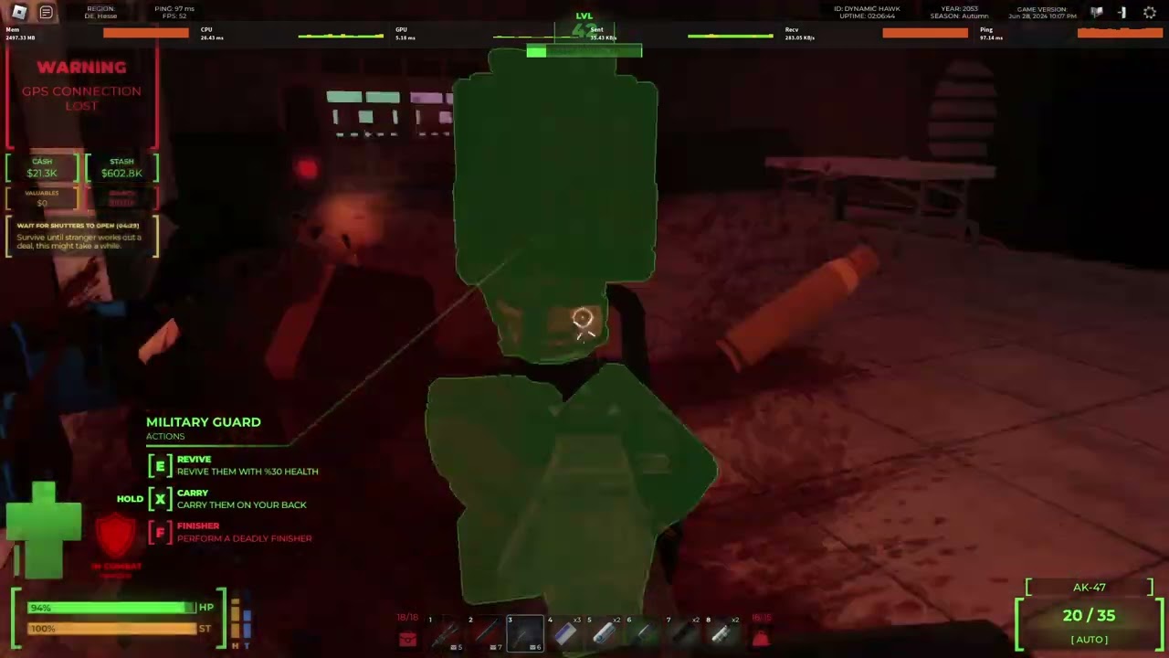[Blackout] Solo Access Denied Task [UNEDITED]