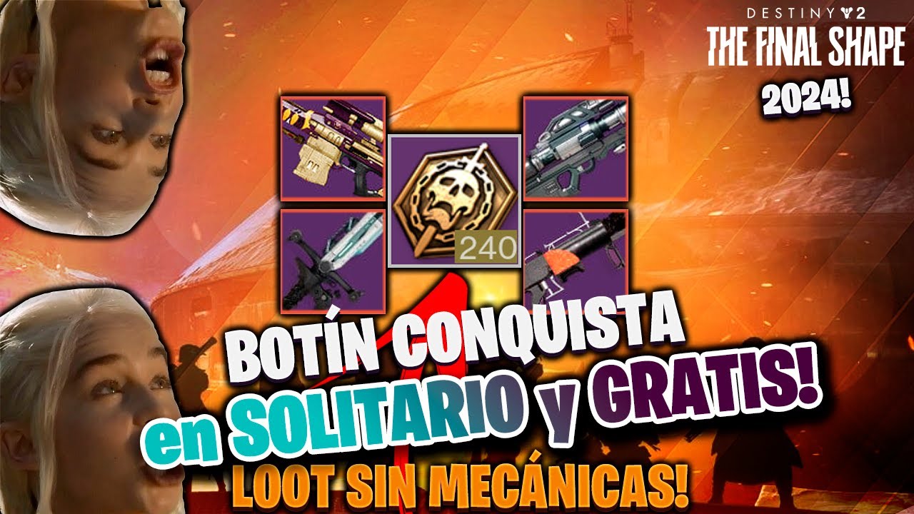 Botín Conquista y Loot en SOLO y GRATIS! 2024 Destiny 2 The Final Shape