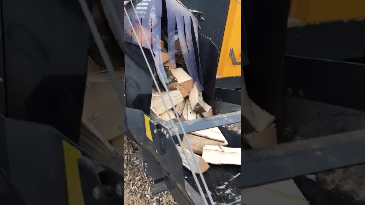 Uniforest Sägespalter Sägespaltautomat mit Kreissägeblatt SB Agrar und Forsttechnik GmbH mit Buche