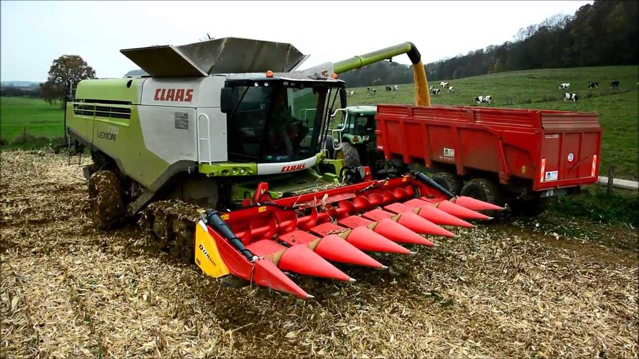 NEW Claas Lexion 770 TT - Corn Harvest