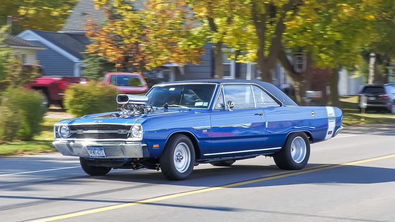 Muscle Cars & Classic Cars Leaving Cars & Coffee! | Wimbledon Lanes Cars & Coffee 11/2/25