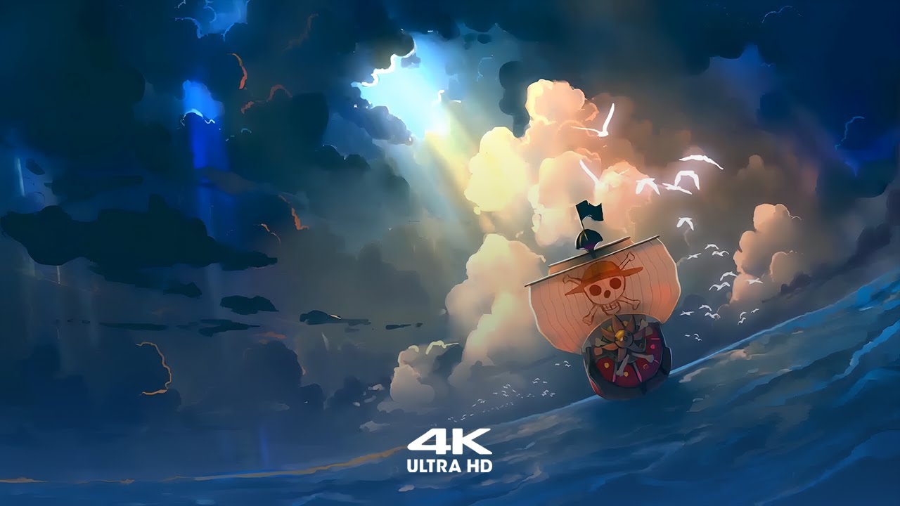 Sunny Go Adventure 🌊 | One Piece 4K Live Wallpaper - Screensaver 🚢✨