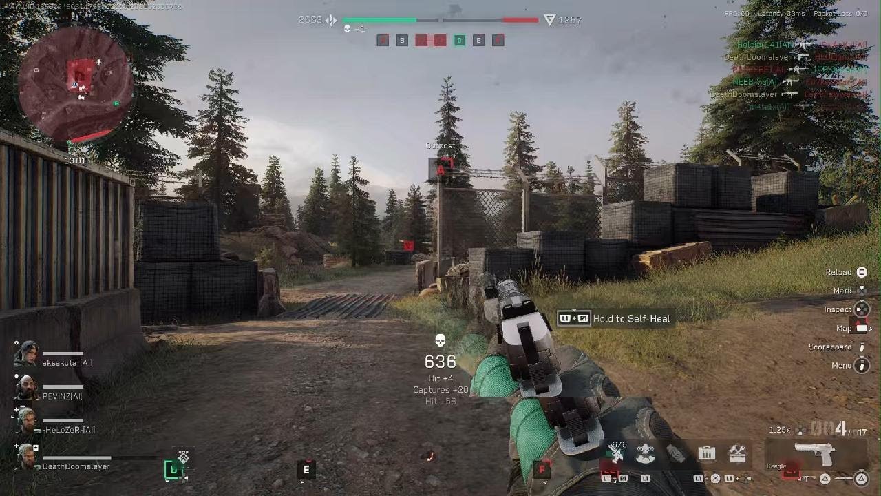 My first videomultiplayer gameplay Delta Force