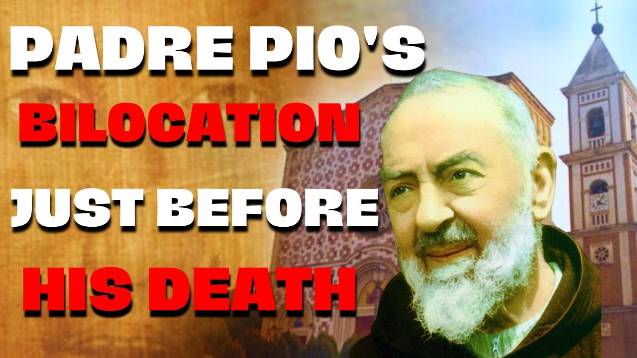 The Legendary Bilocation Of Padre Pio & Padre Domenico Da Cese