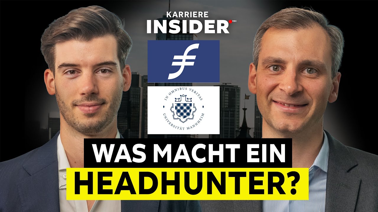 Wertvolle Karriere-Tipps vom Headhunter (Ex-Investment Banker) | Karriere Insider