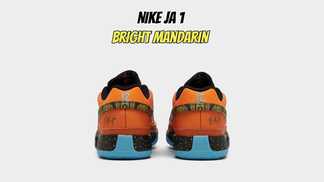 Nike Ja 1 Bright Mandarin