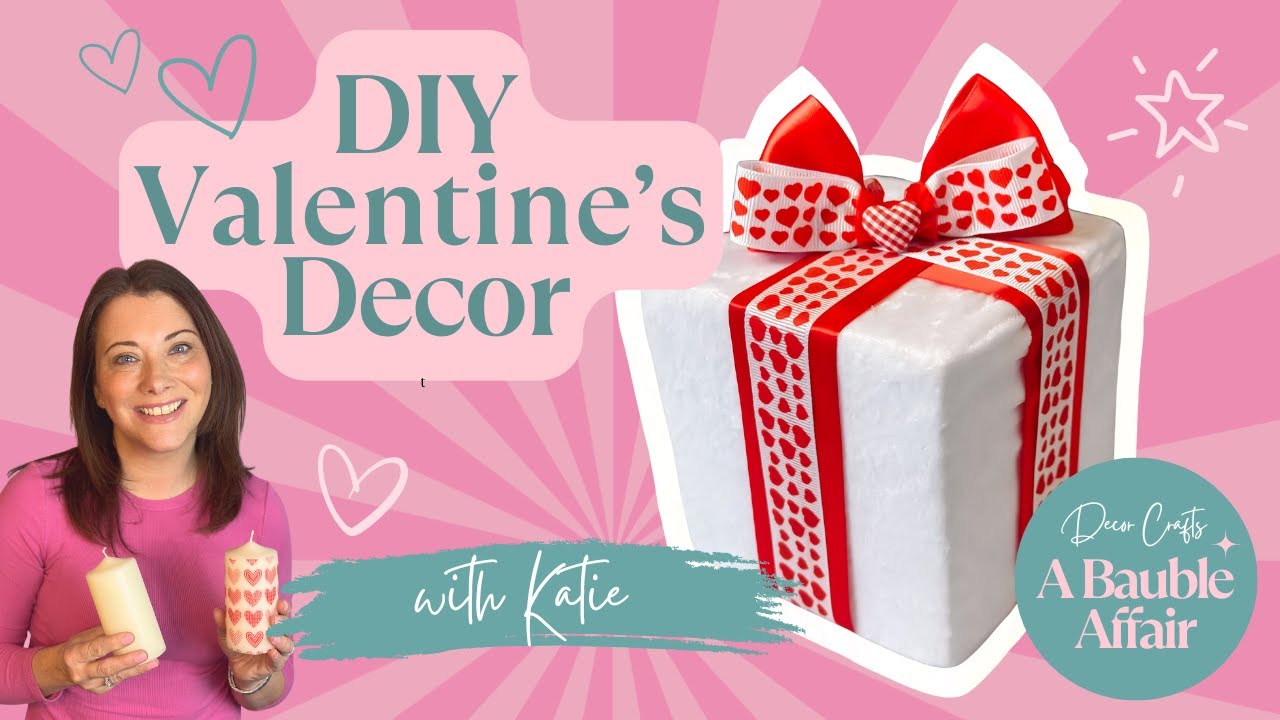 How to Make a Valentine’s Day Parcel Decoration | DIY Decor & Wreath Attachment