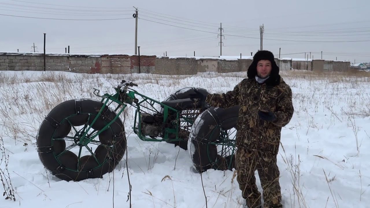 ВЕЗДЕХОД 3х3. Первый выезд после переделки. Шире и длиньше... ШОК!!!
