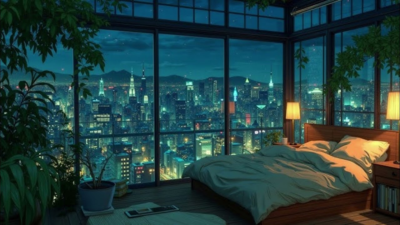 Bed time lofi to relax [1h]