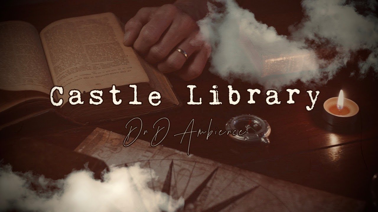 castle library | dnd rpg fantasy ambience music | candlekeep books
