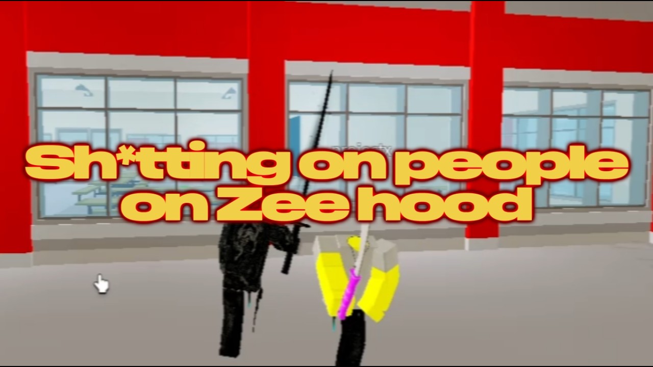 Sh*tting on people on Zee hood