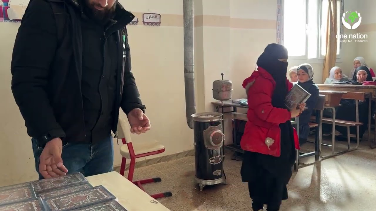 Qur’an Distribution for Syrian Refugees