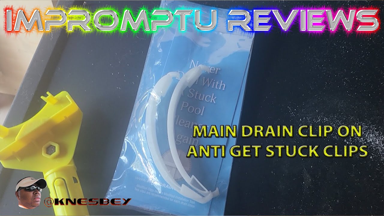MAIN DRAIN ANTI GET STUCK POOL CLEANER DRAIN CLIPS