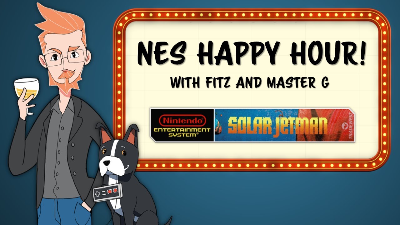 THE NES HAPPY HOUR! - Best Retro Gaming LIVE Stream - (Solar Jetman - S6: E11)