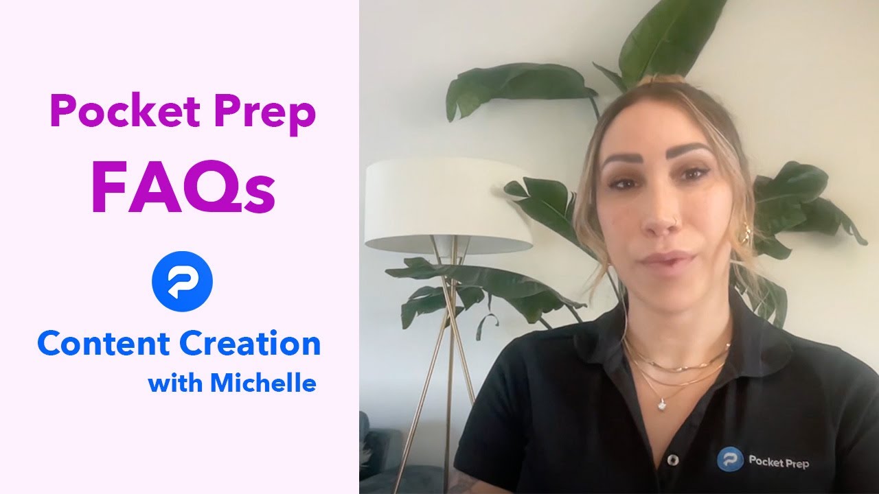 Pocket Prep FAQs: Content