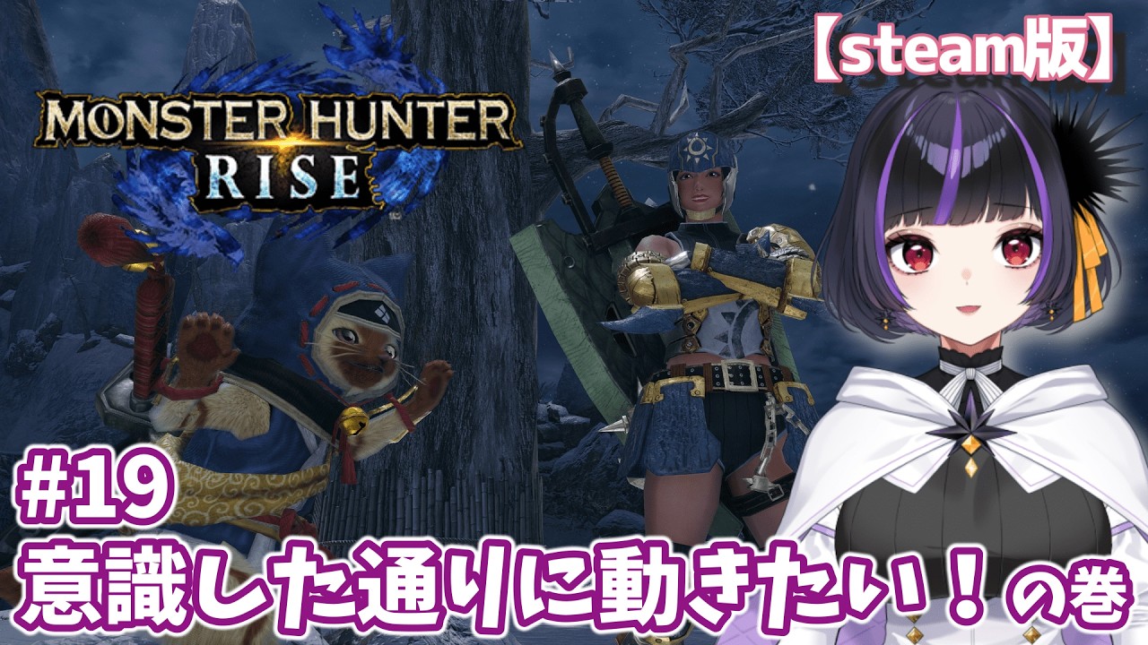 【MHRise】#19    色々意識しながらチャージアックスだ！【Steam版 / #Vtuber  】