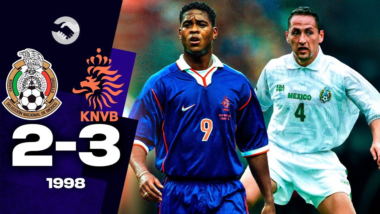 PARTIDAZO de CUAUHTÉMOC rumbo a FRANCIA 98´ 🏆 México 2-3 Países Bajos - Amistoso 24/2/1998