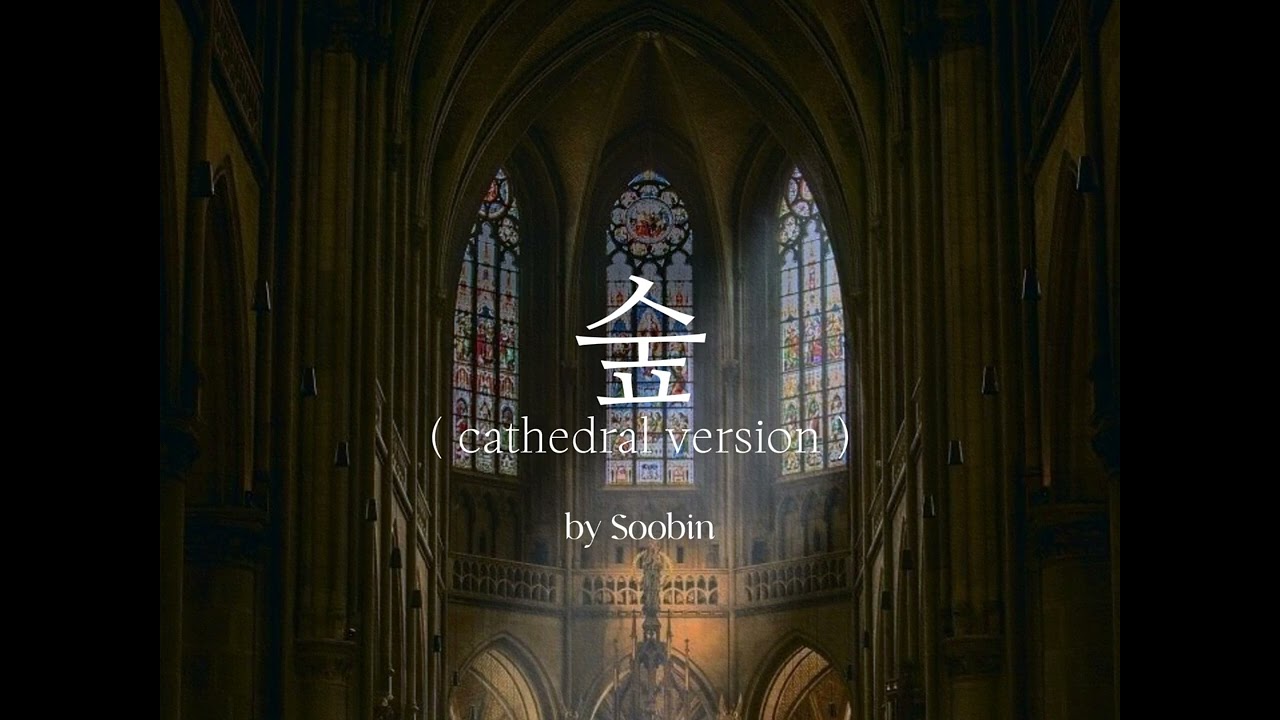 soobin's 숲 but you're in a cathedral