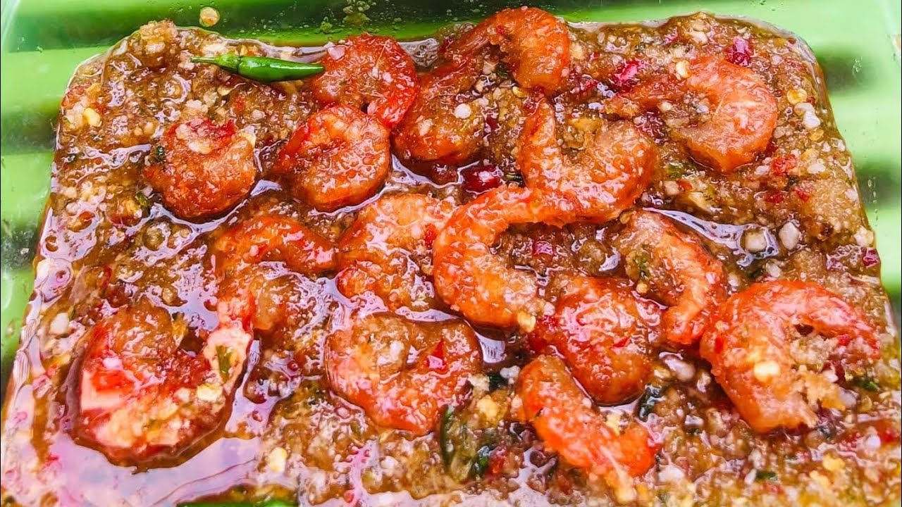 អំបិលបង្គាយក្ស| វិធីធ្វេីអំបិលបង្គាឆ្ងាញ់លេខ1| How To Make Tasty Shrimp Salt.
