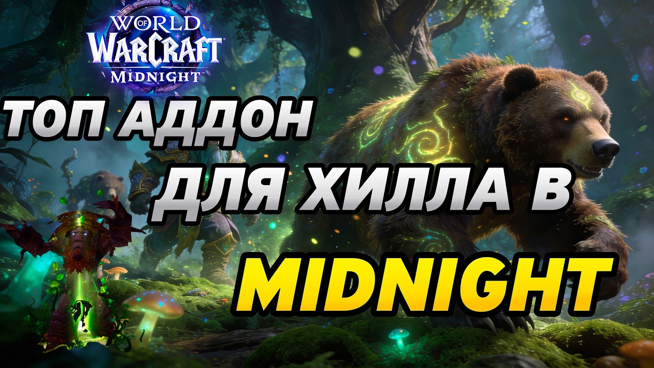 ТОП АДДОН ДЛЯ ХИЛА В MIDNIGHT • WoW Midnight