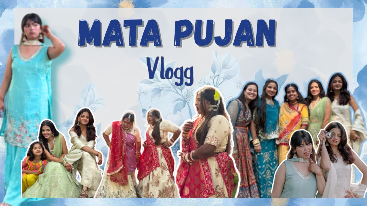 Mata Pujan Vlog🧿 | Didi ki Shadi ep-3 | Tanisha in Frame 👾