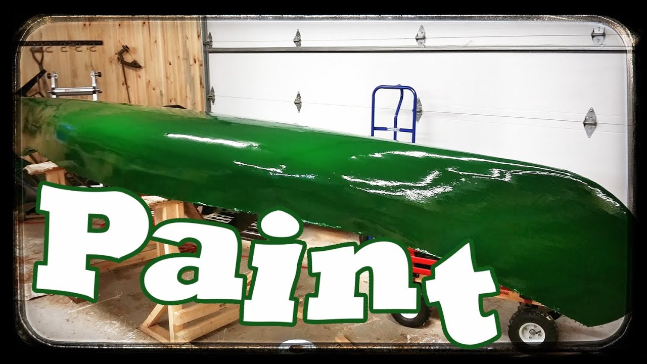 Cedar Plank Canoe Restoration - Ep10: Painting