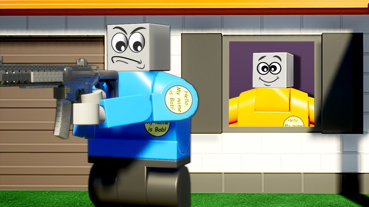 Hiding from Police in a FAKE HOUSE! (Brick Rigs)