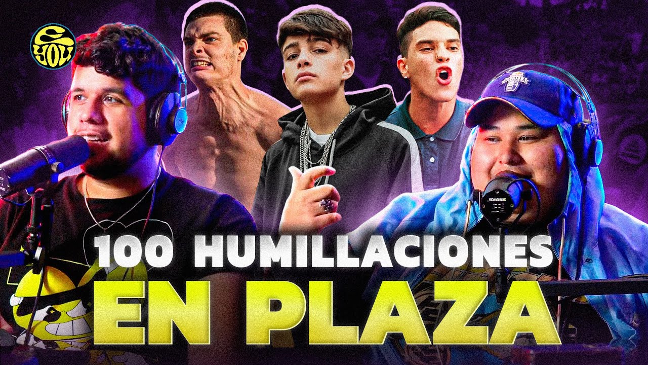 REACCIONAMOS A ¡¡¡100 RIMAS DE PLAZA QUE HICIERON TRIZAS A SUS RIVALES!!! - Jony Beltrán, Tess
