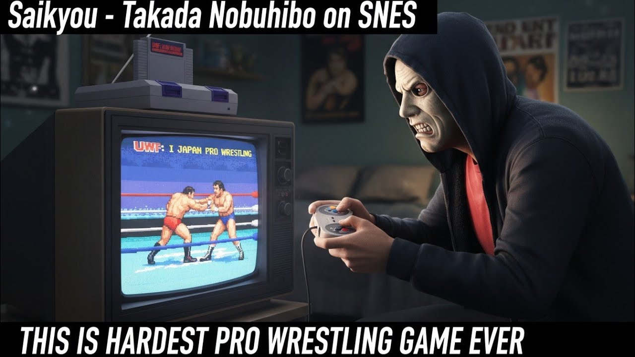 Saikyou - Takada Nobuhiko Hardest Pro Wrestling Game on SNES