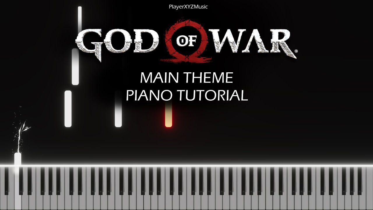God of War - Main Theme (Piano Tutorial)