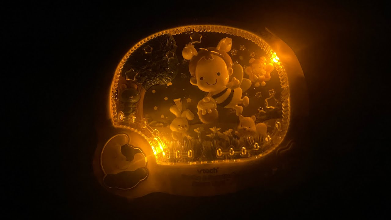 VTech Soothe and Surprise Nature Light (Both Sounds - Part 1) (Projector View) Full 10 Minute Cycle