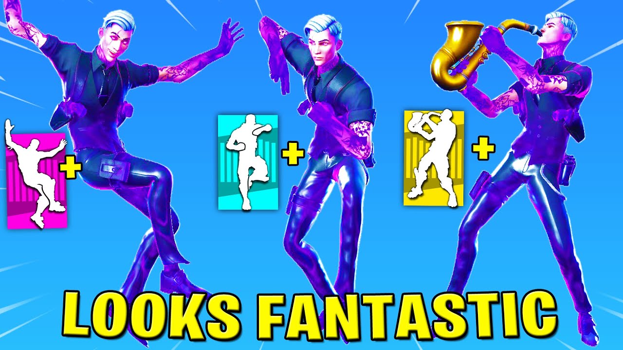 *New* Shadow Midas Looks Fantastic With These Dances & Emotes In Fortnite! (Springy, Scenario)