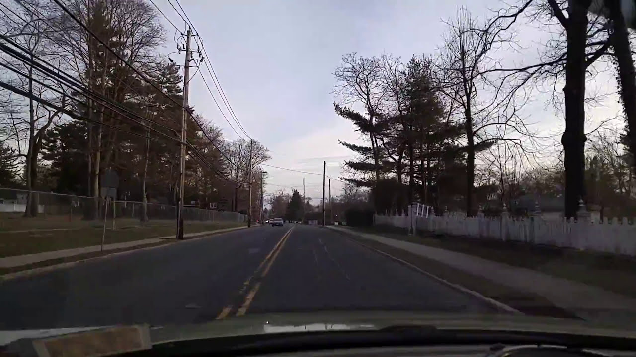 Driving from Greenwich,Connecticut to Port Chester,New York