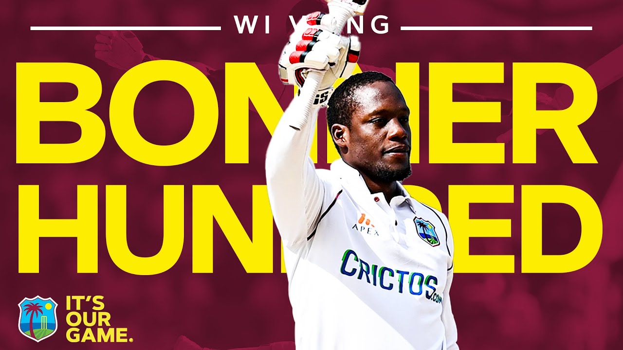Nkrumah Bonner's Brilliant Battling Hundred! | West Indies Men v England 2022