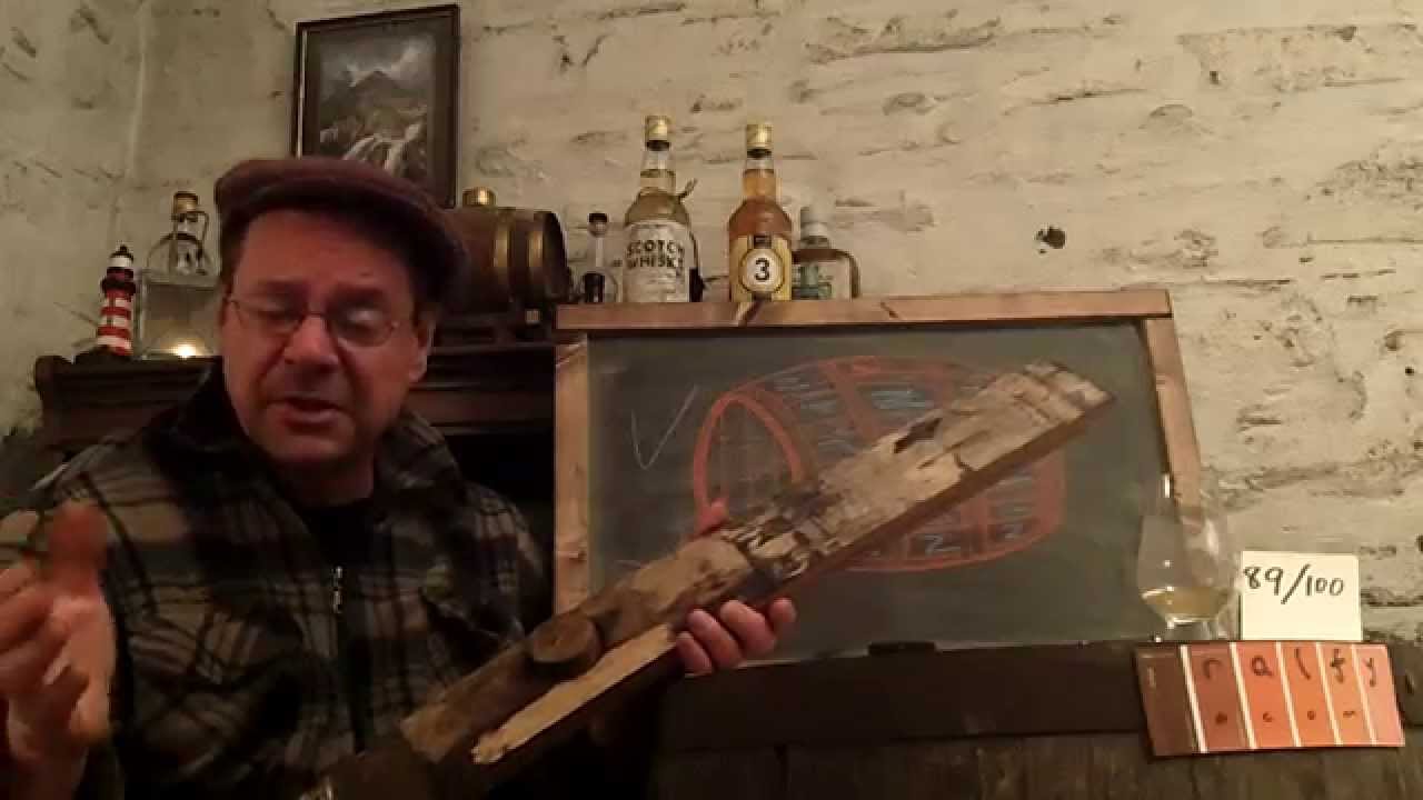 whisky review 534 - Isle of Arran 10yo single malt and a big fright !