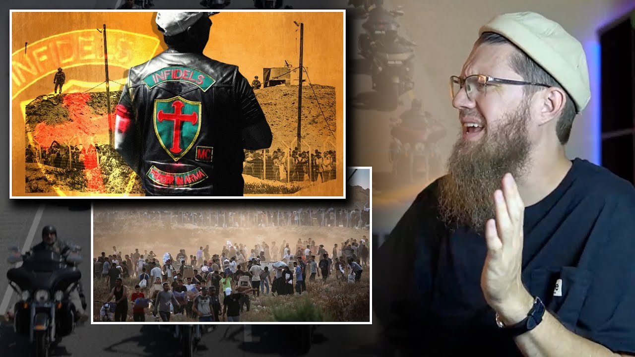 Anti-Muslim Biker Gang oversaw GAZA AID?!