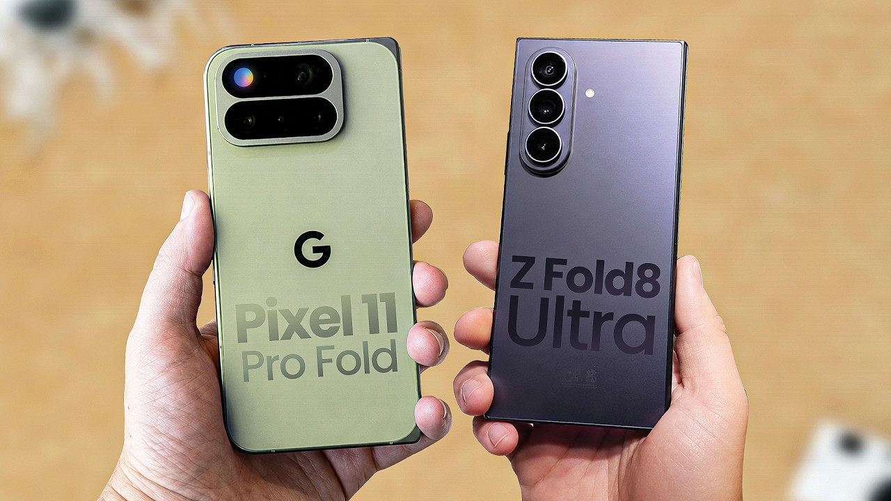 Pixel 11 Pro Fold vs Z Fold 8 Ultra: It's Not Even Close