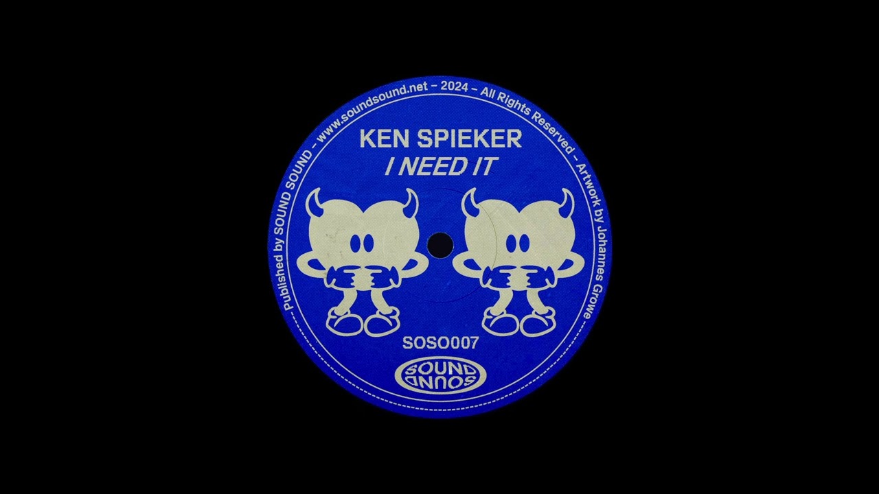 Ken Spieker - I Need It - [SOSO007]