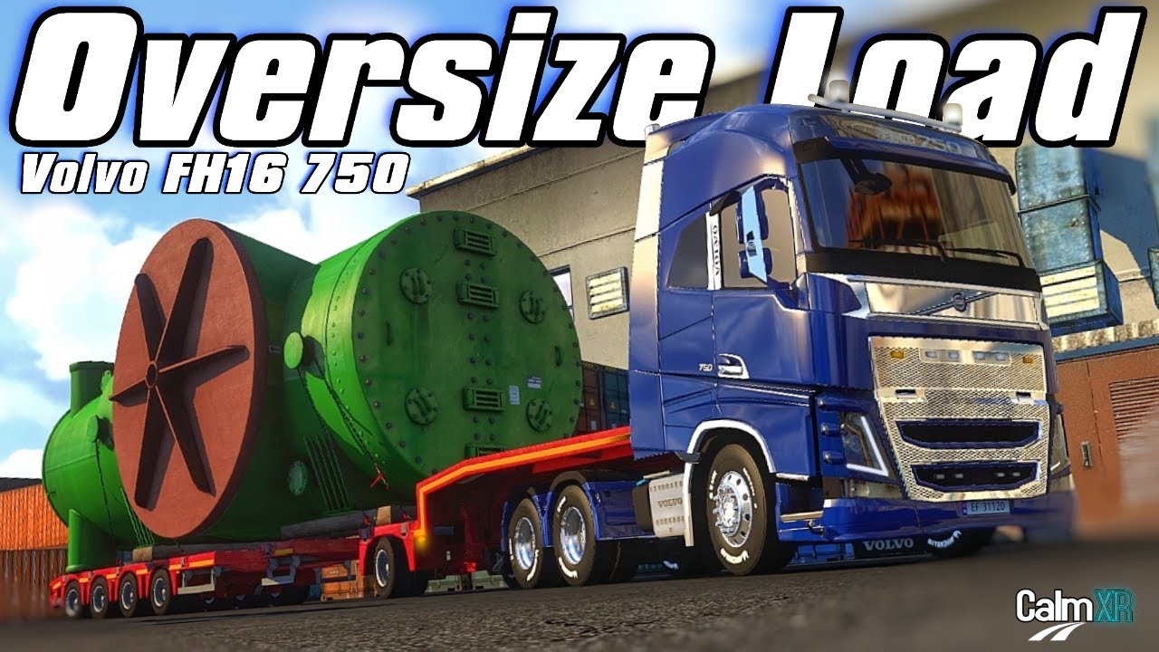 ETS2 | Volvo FH16 750 Heavy Haul – Industrial Condenser Relaxing Drive (29:58)