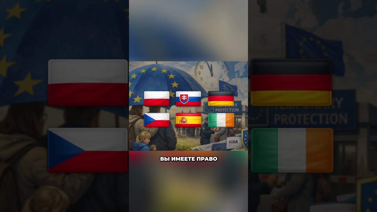 СРОЧНО! ДЛЯ УКРАИНЦЕВ В ЕС!