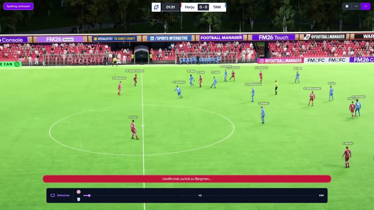 (FM26) Harju JK Karriere - Saison 1/Spiel 9 - Knackige 7 Tore