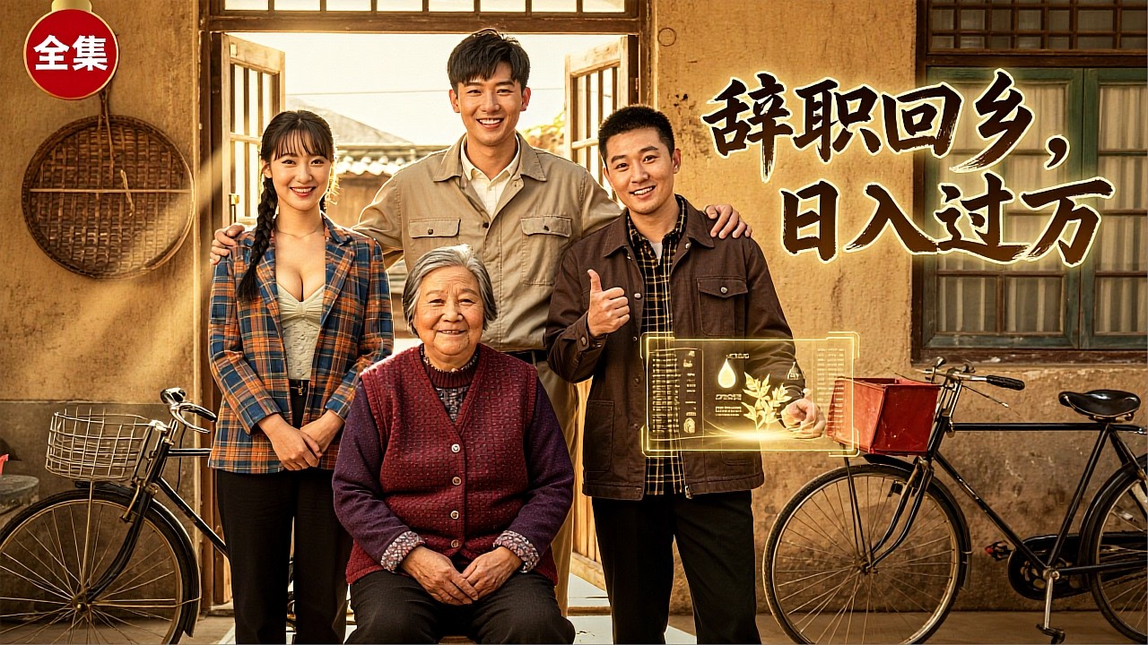 《辭職回鄉，我靠草藥系統日入過萬》💖辭職返鄉被鄉親刁難？意外綁定草藥系統？# 鄉村逆襲 #系統開掛