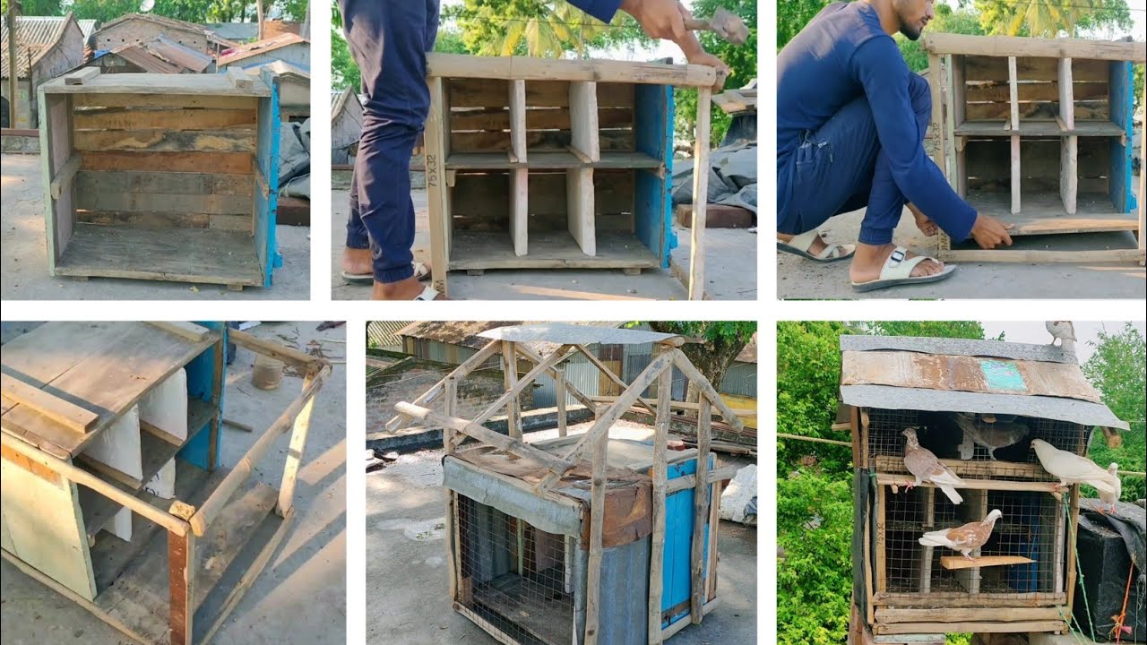 কবুতরের ঘর তৈরির নিয়ম || How To Make a pigeons House 2022 || NT Pigeons Youtube ||