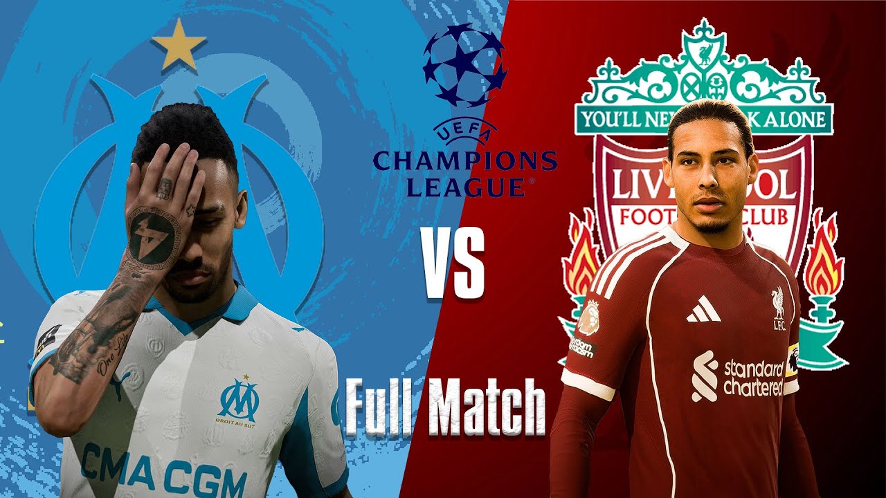 EA FC 26 -  Olympique Marseille vs Liverpool | Champions League | [PS5™ 4K 60FPS]