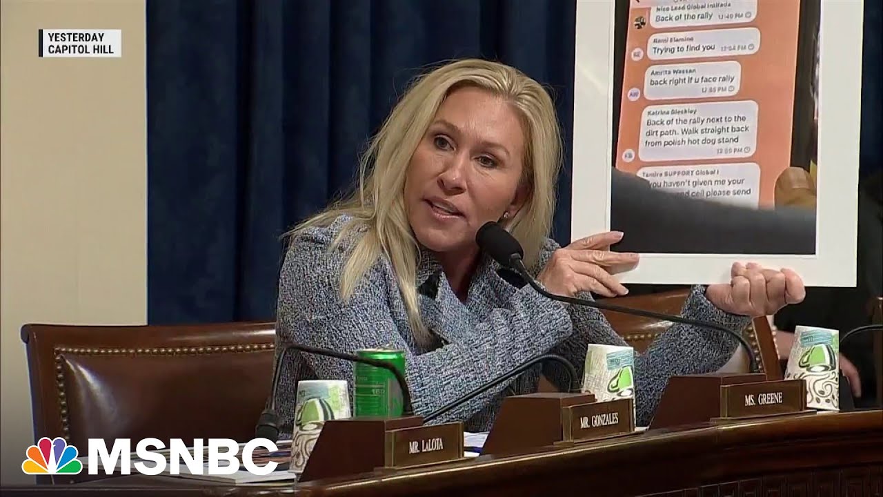 FBI director has to remind MTG he's 'not part of DHS' during hearing