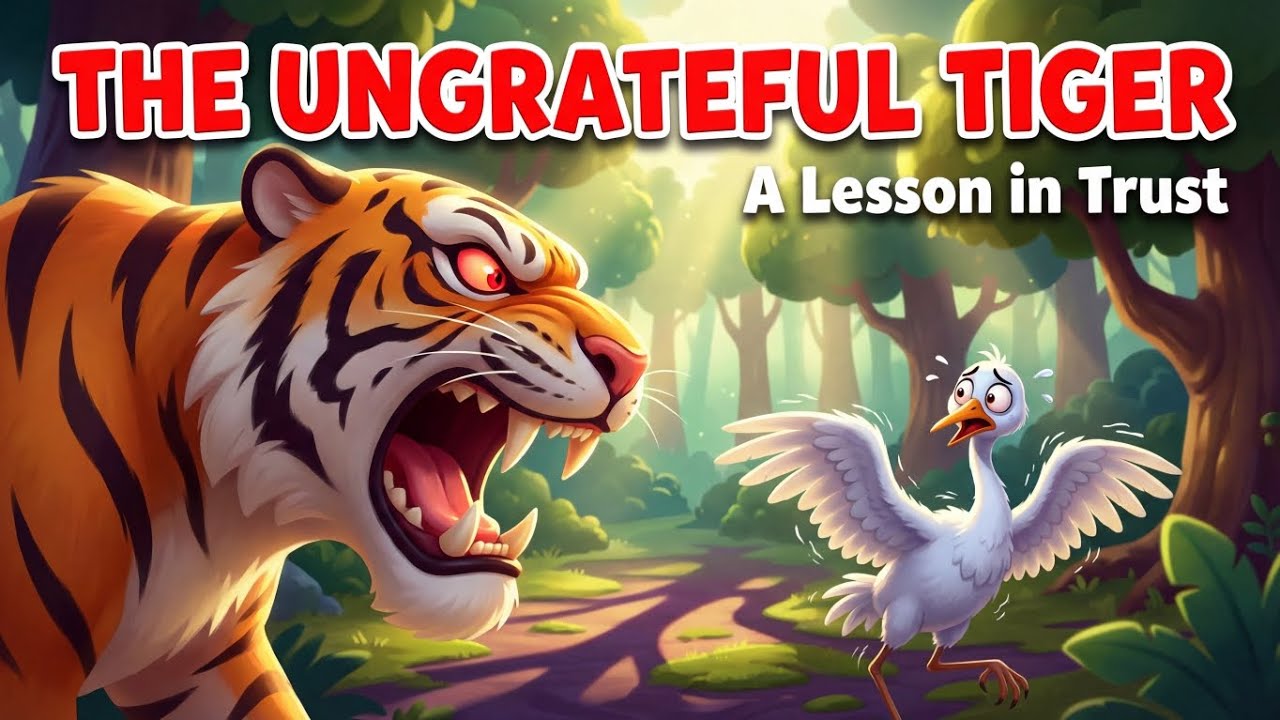 Never Trust The Cruel | Ungrateful Tiger Story | Animated Moral Tales @FunnyAnimalTales3D 