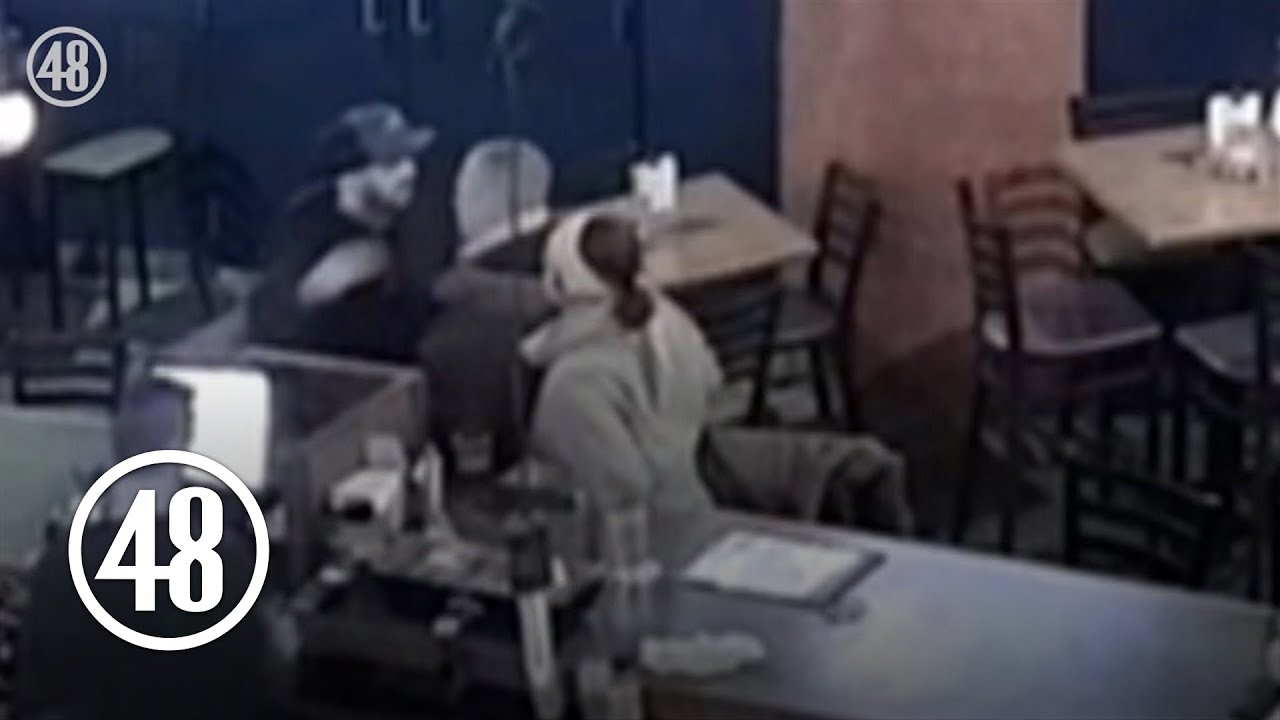 Murder suspect was punched by woman&rsquo;s boyfriend &mdash; hours before she was found dead